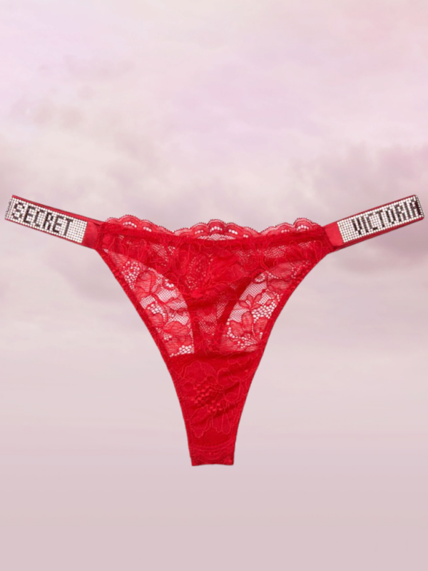 VS punased pitsilised stringid