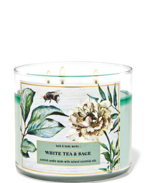 White Tea&Sage 3-tahiga küünal
