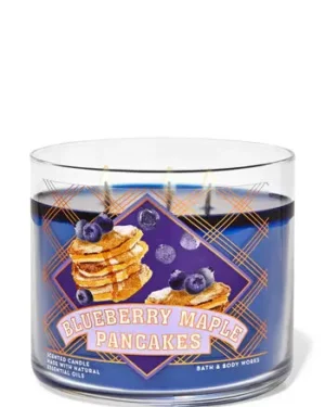 Blueberry Maple Pancakes 3-tahiga küünal