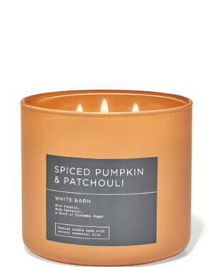 Spiced Pumpkin & Patchouli 3-tahiga küünal
