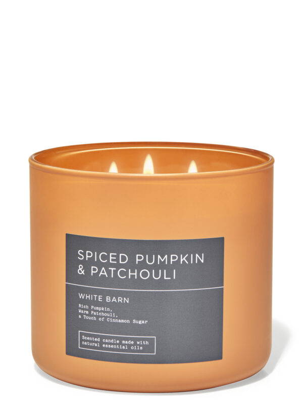 Spiced Pumpkin & Patchouli 3-tahiga küünal