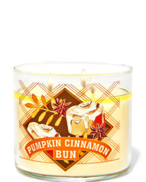 Pumpin Cinnamon Bun 3-tahiga küünal