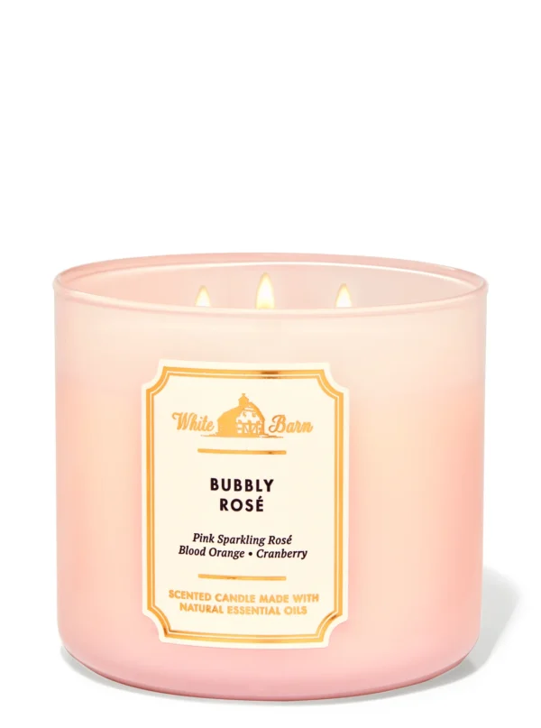 Bubbly Rosé 3-tahiga küünal 411g