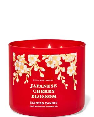 Japanese Cherry Blossom 3-tahiga küünal 411g