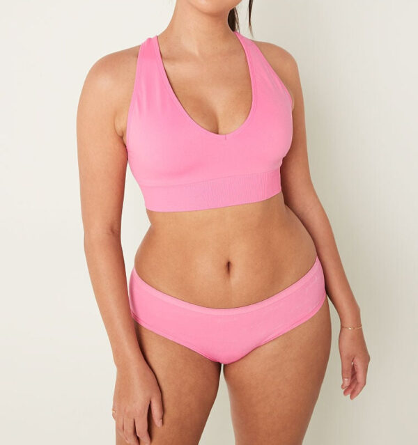 PINK õmblusteta bralette roosa - Image 2