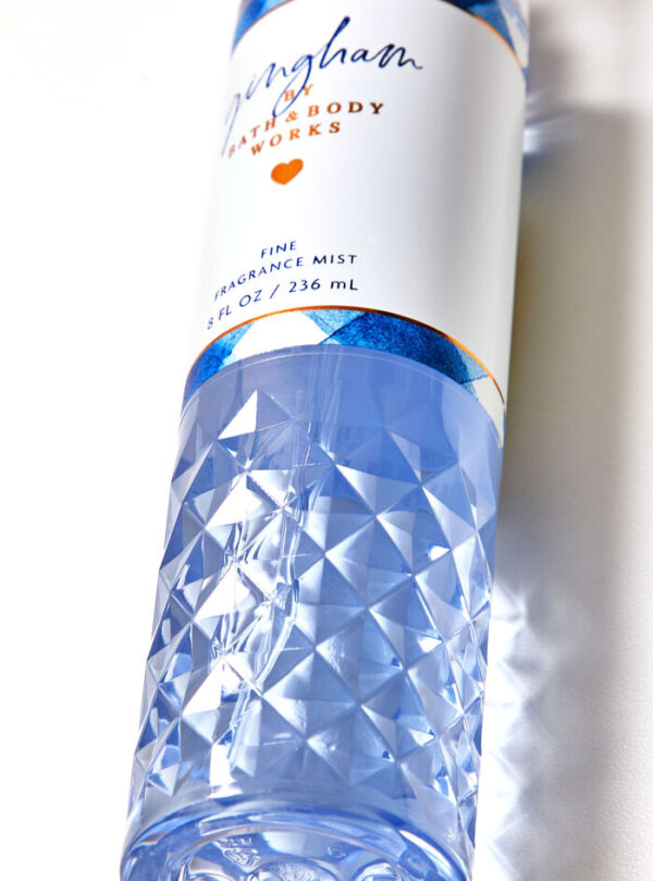 Gingham kehasprei