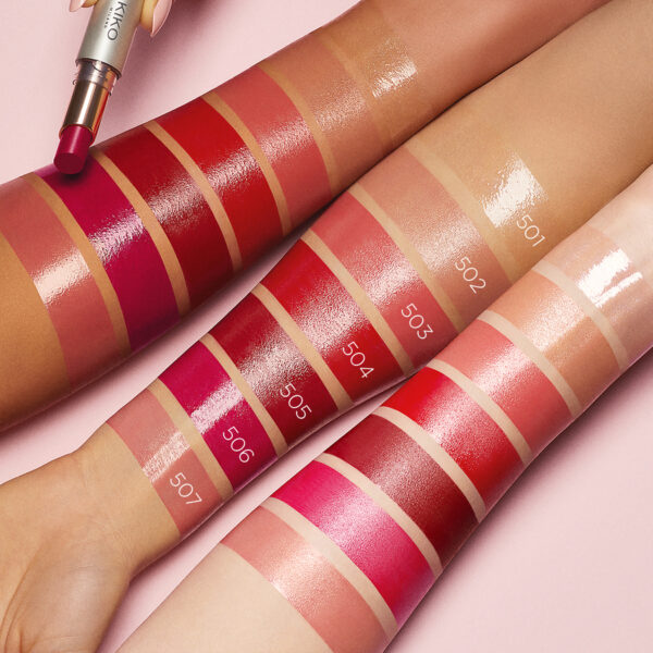 Huulepulk Kiko Jelly Stylo Lipstick, 502 Natural Rose 2g - Image 4