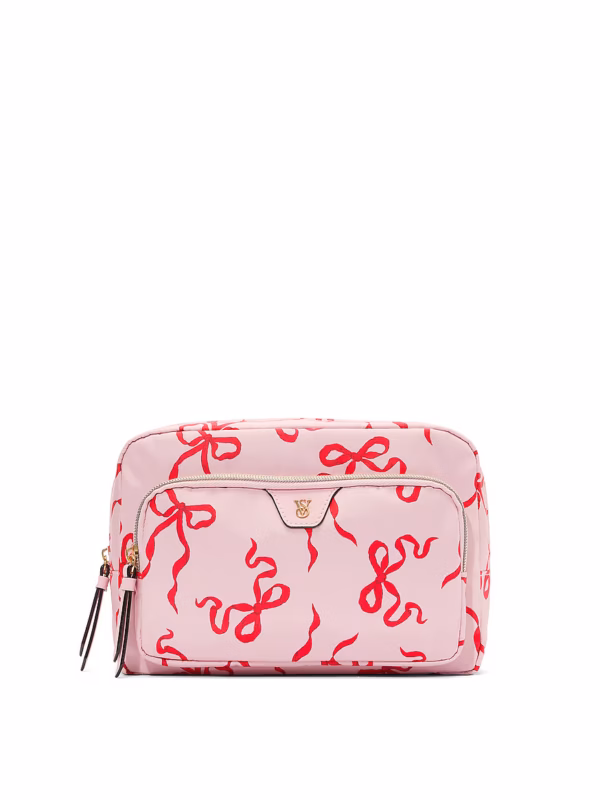 Kosmeetikakott ''Pink And Red Bow''