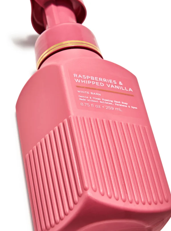 Raspberries & Whipped Vanilla kätepesuvaht